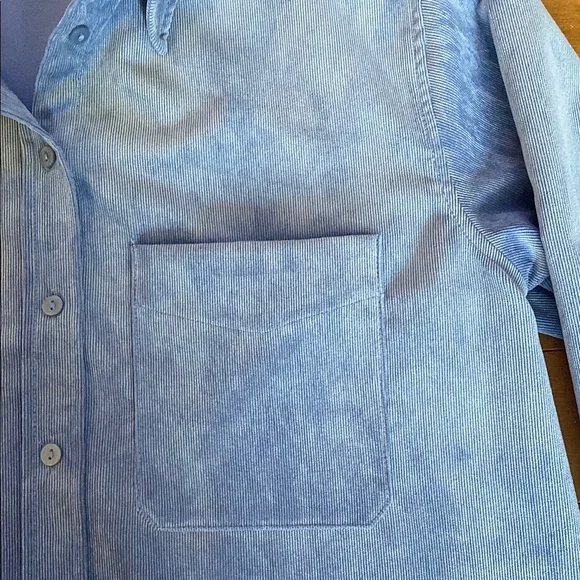 Zara Corduroy Button Up Shirt - Picture 4 of 5